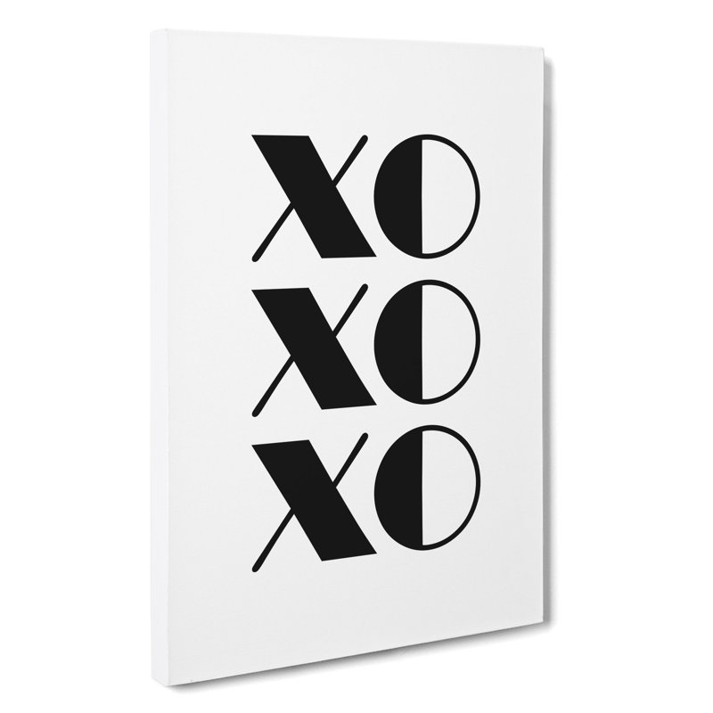 Kiss Hug - Wrapped Canvas, 50cm H x 35cm W x 3cm D