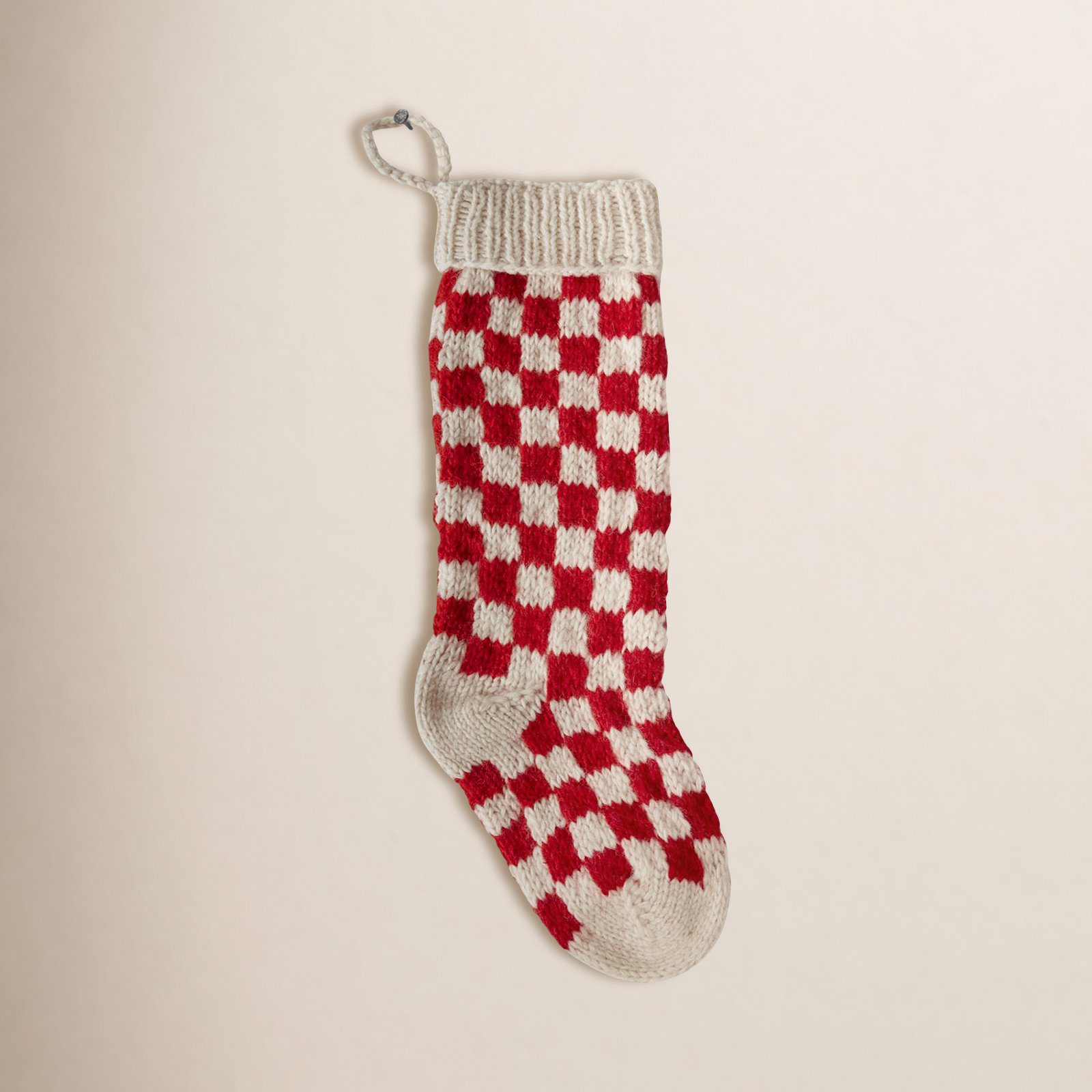 Damier Stocking, Red