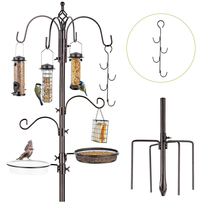Metal Stake Feeding Station