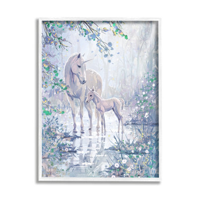 " Unicorn Magical Forest Meadow " by Pip Wilson