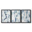Sea Silk I - Toile tendue avec châssis sur mesure - 3 pièces-248830275-248830301