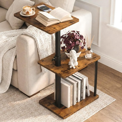 Table d'appoint pivotante à 360°