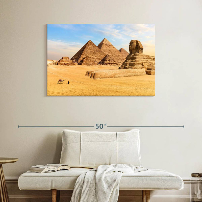 Adella, grandes pyramides et sphinx