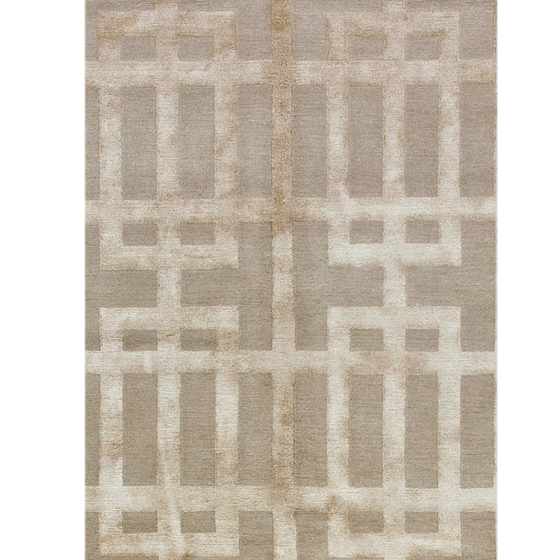 Geometric Area Rug, Rectangle 4' x 6'