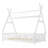White Pine Twin House Bed With LED Lights-1218756593-1218756594