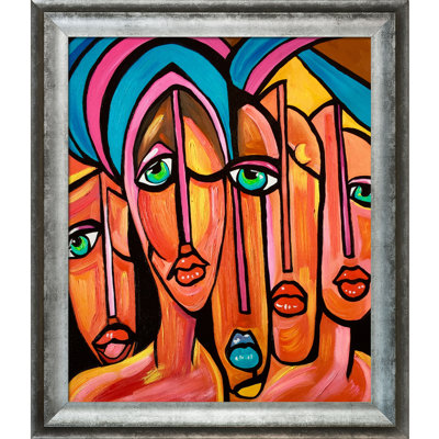 Reproduction d'art sur toile, "Picasso, Four Eyes Reproduction" par Nora Shepley