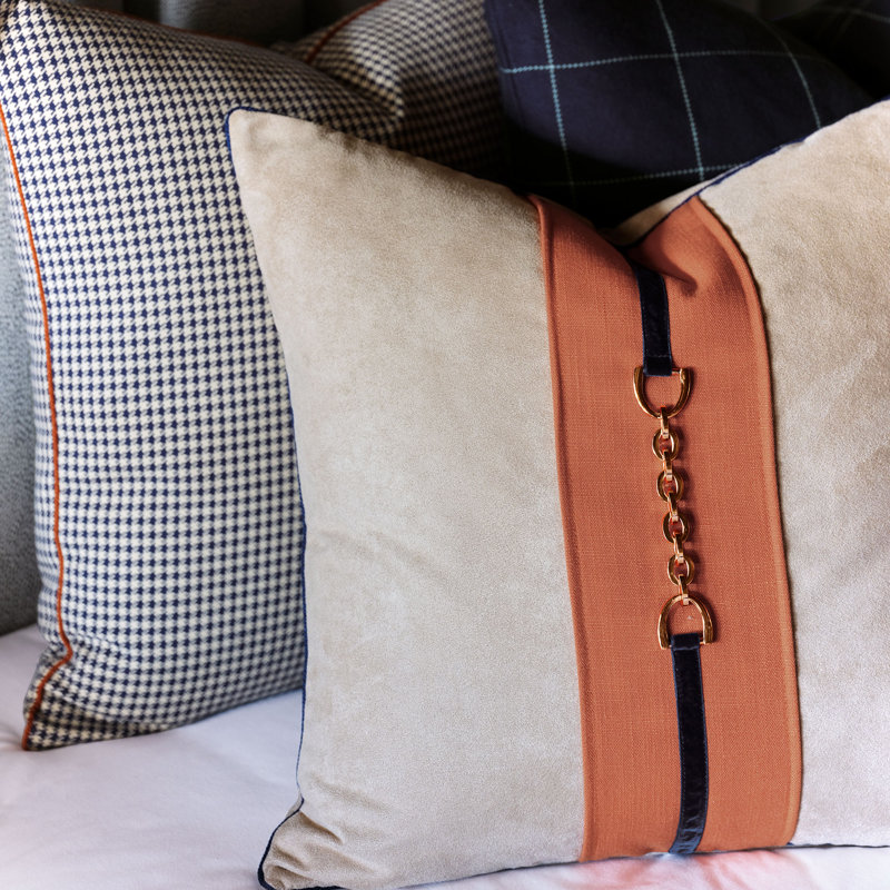 Ladue Square Pillow Cover & Insert, Faux Down
