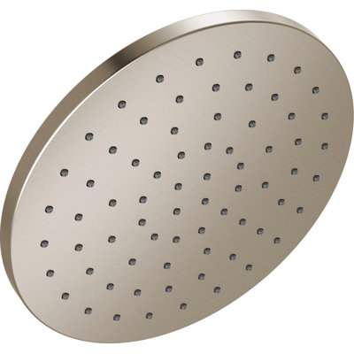 Rain Shower Head, 10 Inch Metal Large Rainfall Shower Head 1.75 GPM Oil Brushed Nickel