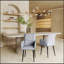 Ensemble de chaises de salle à manger 2 pièces Modern-733721604