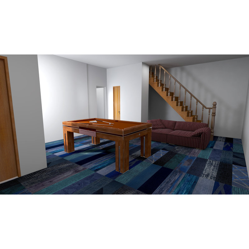 Carreaux de qualité commerciale assortis 9 x 39 po, Bleu