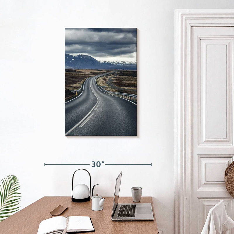Mehar Smooth Icelandic Road, 30" H x 20" W