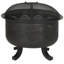 Round Iron Wood Burning Smokeless Fire Pit