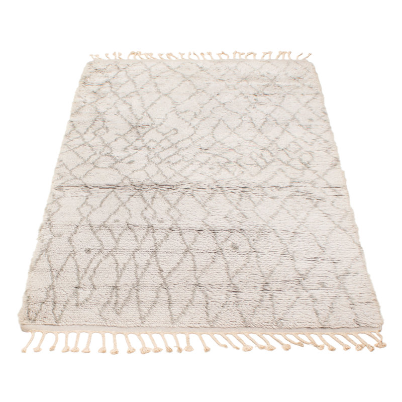 Tapis gris Tangier 4 pi 11 po x 8 pi 1 po