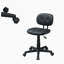 Chaise de travail en similicuir