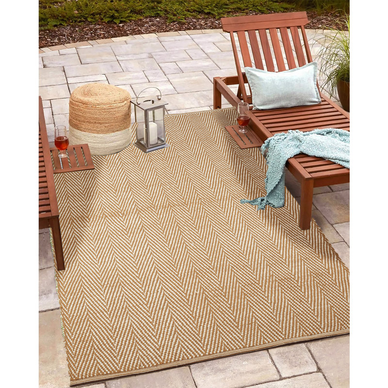 Malesa Chevron Area Rug, 90cm x 150cm