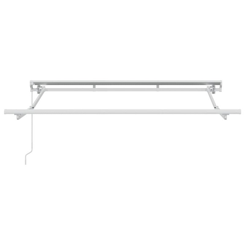 Awning Frame Retractable Anthracite, 250cm W x 200cm D, White