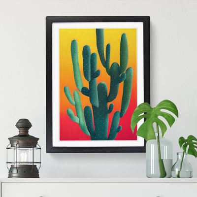Colourful Cactus Cacti Vol.1 - Single Picture Frame Print
