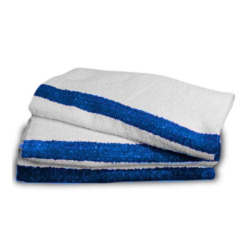 Serviette de piscine simple rayée