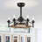 Hodaya 27" W Remote Control Ceiling Fan-1641328600-1619641380