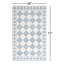 Tapis géométrique touffeté à la main Wharton-250529229