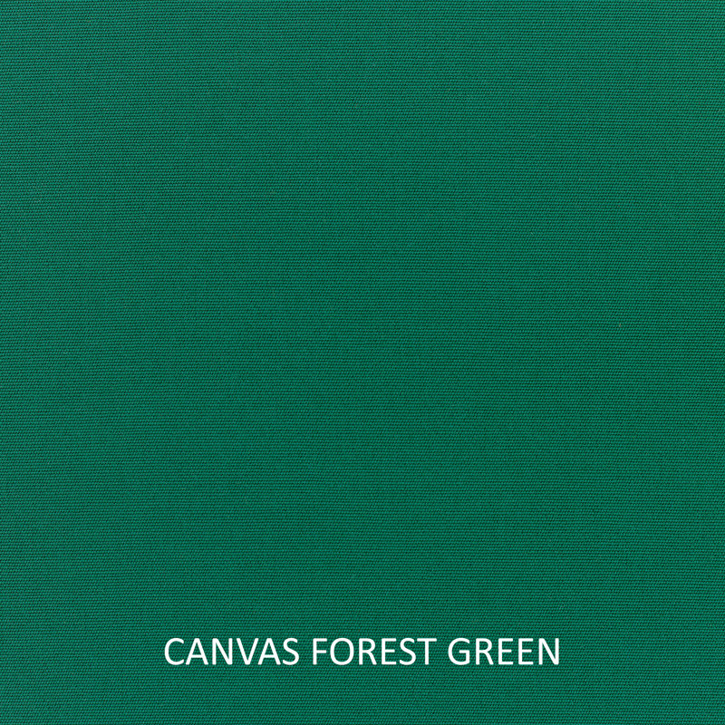 Outdoor 3'' Bench Seat Cushion, 60" W x 19" D, Canvas Forest Green Sunbrella