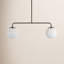 Luminaire suspendu extensible 2 lumières Jaspen