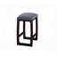 Tabouret à hauteur de comptoir de 1 pièce avec repose-pieds et coussin de siège rembourré