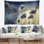 Tapisserie fleurs de coton arctiques-28488465