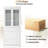 70.1" Freestanding Storage Cabinet With 3 Drawers, 2 Adjustable Shelves, Waterproof Finish And - Tip For Family Home High Bathroom Paint Clear Glass Doors-1316377631