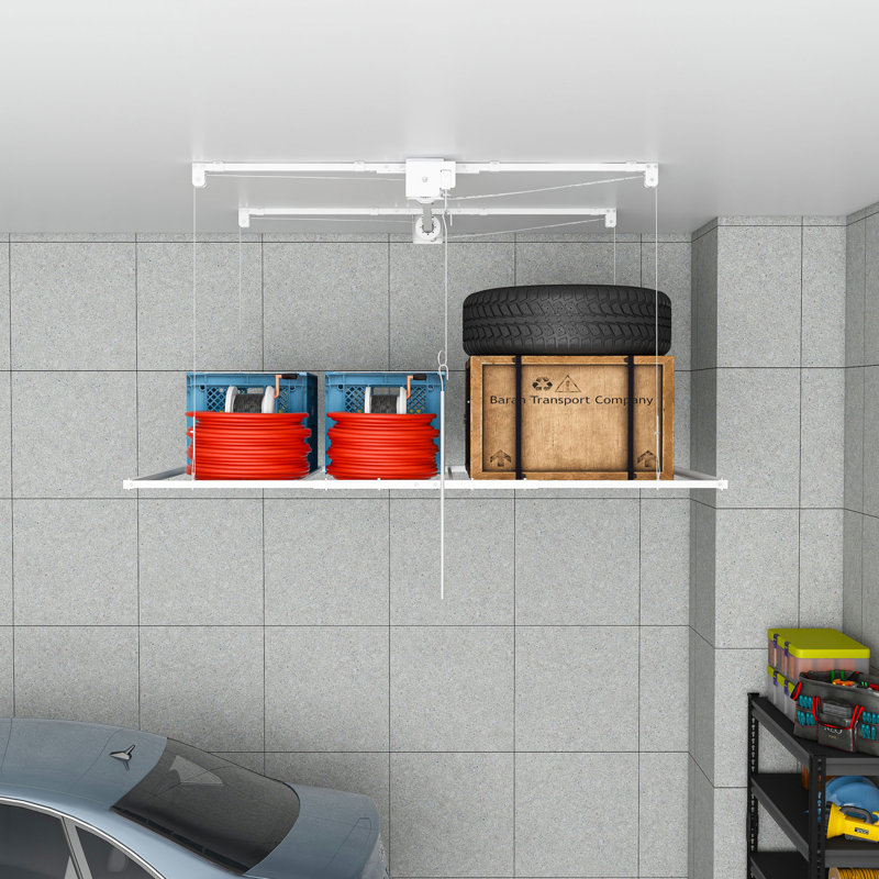 Support de rangement pour les plafonds hauts, capacité de 270 lb