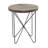 Solid Wood Top End Table