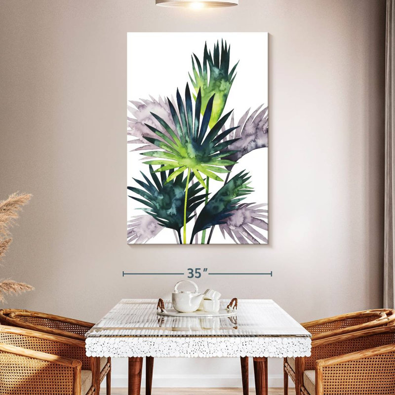 Harnek Twilight Palms III, 51" H x 34" W