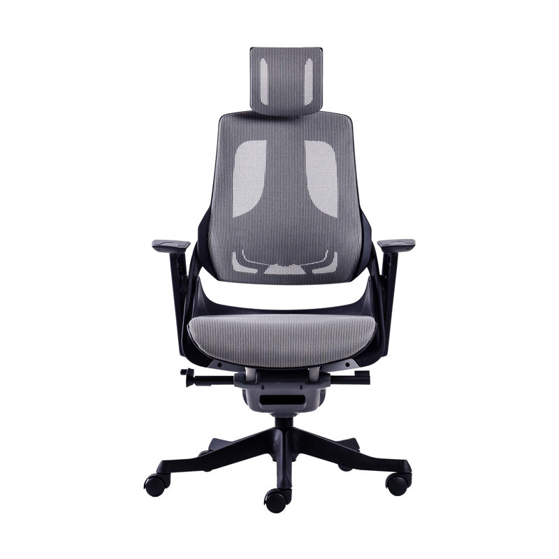 Fauteuil président ergonomique Mobili LUX, gris