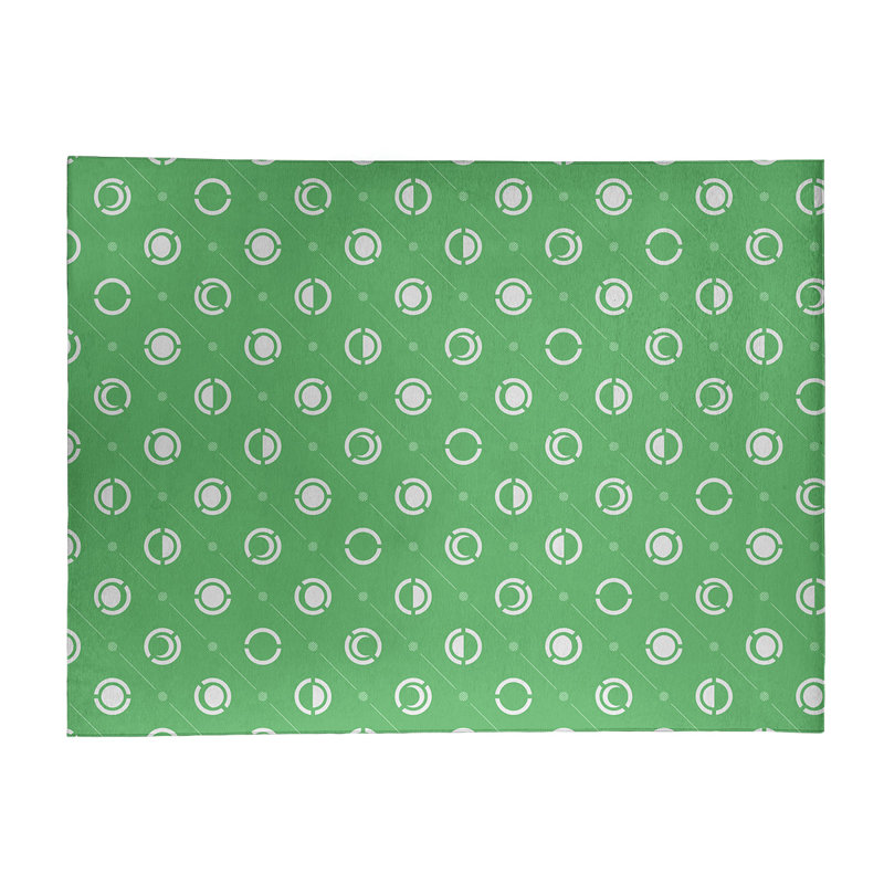 Chenille Geometric Indoor Rug, Rectangle 9' x 12'