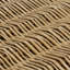 Buff Wicker Hampers with Faux Leather Straps