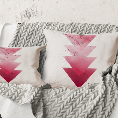 Geometric and Abstract Throw Pillow
