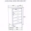 Commode 5 tiroirs