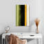 Avery abstrait vert et jaune-108450054