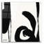 «Black and White Abstract 4» par Anne Tavoletti, art mural en verre acrylique-2031018804
