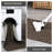 Braided Printed Texture Machine Washable Rug with Rubber Backing for Living Room Non-Slip Dining Room Rug Easy-Cleaning Floor Carpet for Bedroom-605140336