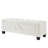 48", Faux Leather Pu, Upholstered , Storage Bench, White, Bedroom, Living Room, Hallway, Effortless Setup And Surface Cleaning Storage, Upholstered, Simple Assembly, Easy - To Clean-1086033868-1086033869