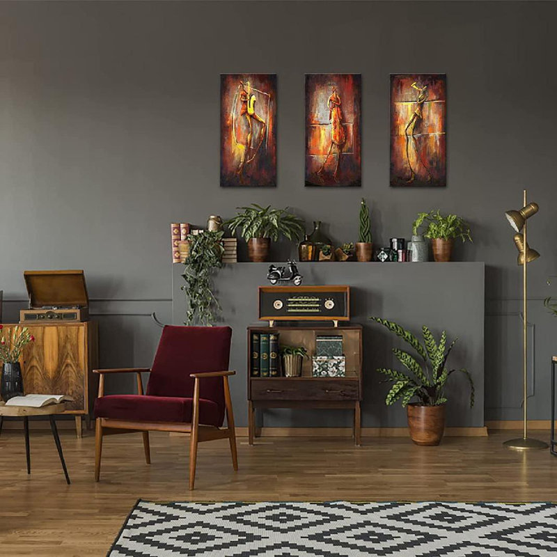 Entertainment Wall Decor on Canvas