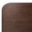 Aleric 70" Modern Fluted Easy Assembly Rectangle Solid Oak Wood Dining Table For 6 -1499508112