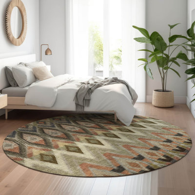 Premium Machine Washable Cerrito Taupe Rug