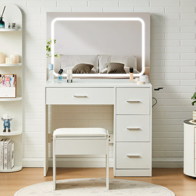 Dressing Table with Mirror