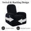 Fauteuil inclinable et pivotant Haaniyah-1478054369