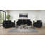 Chaise avec accoudoirs en similicuir Écosse-122453699