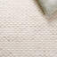Tapis beige en laine et en coton tissé à la main Laureldale-1841677231