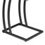 Table d'appoint contemporaine avec fabrication en métal et bois-2105538743