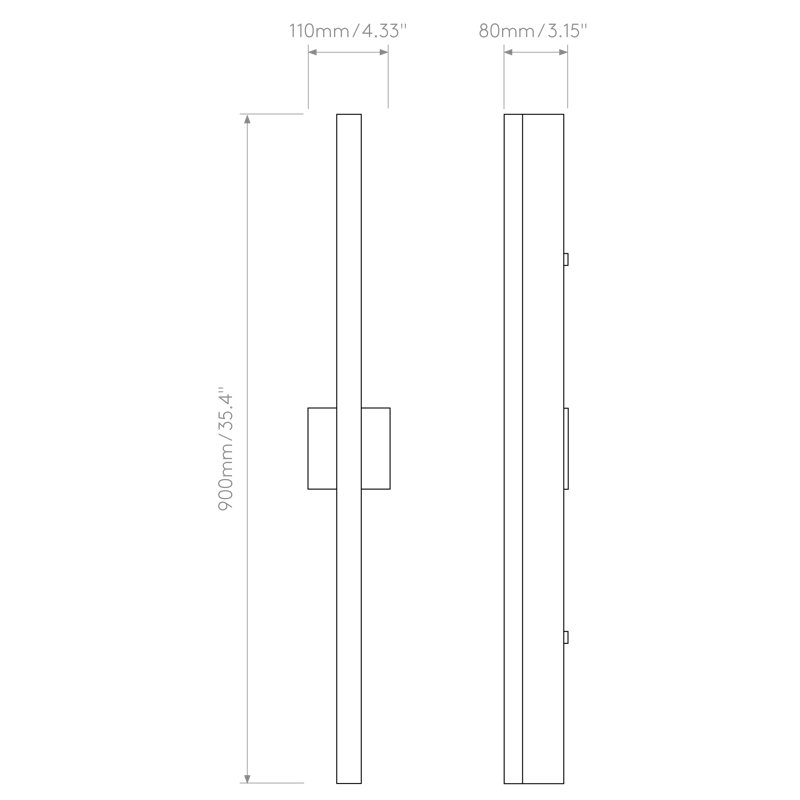 Artemis 1 - Light LED Bath Bar